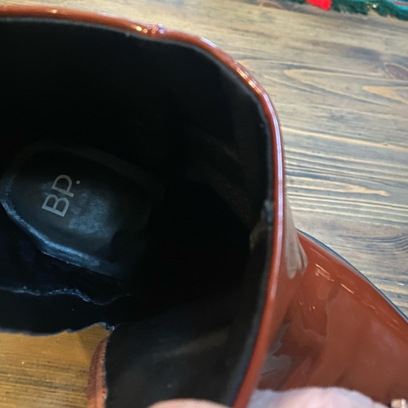 BP. Patent Leather Square Toe Boots - Picture 8 of 9